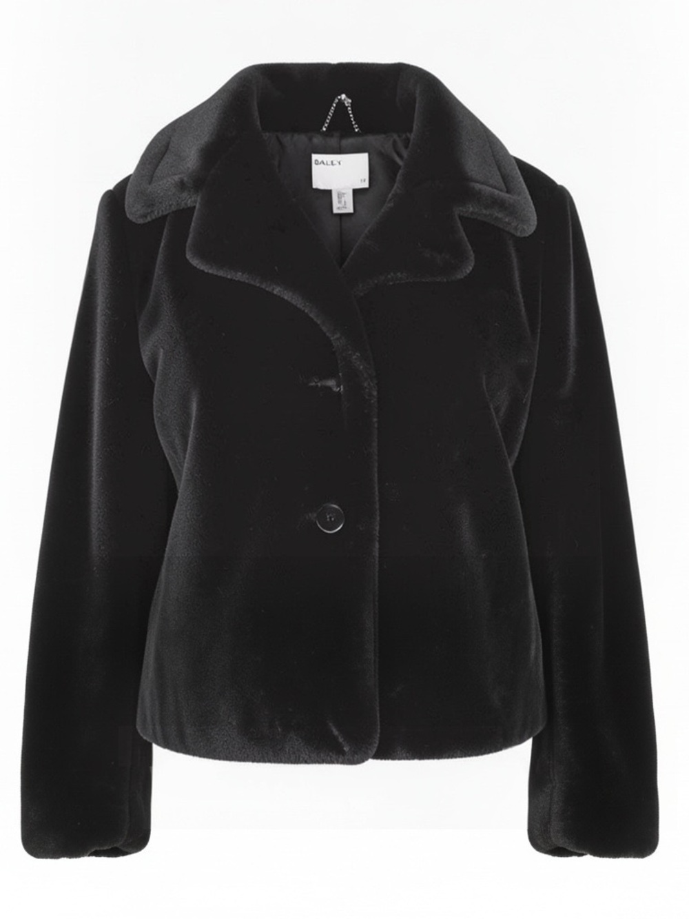 Bailey Black Teddy Faux-Fur Jacket